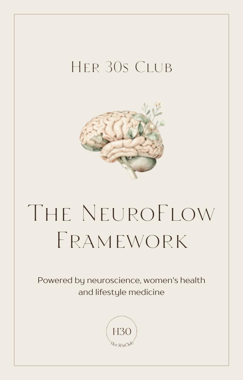 The NeuroFlow Formula — Her 30s Club e-book cover